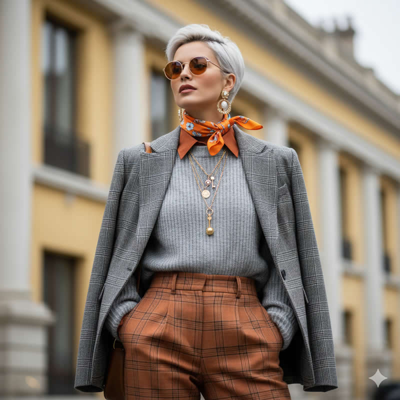 Blonde Textured Bob Haircut Portrait