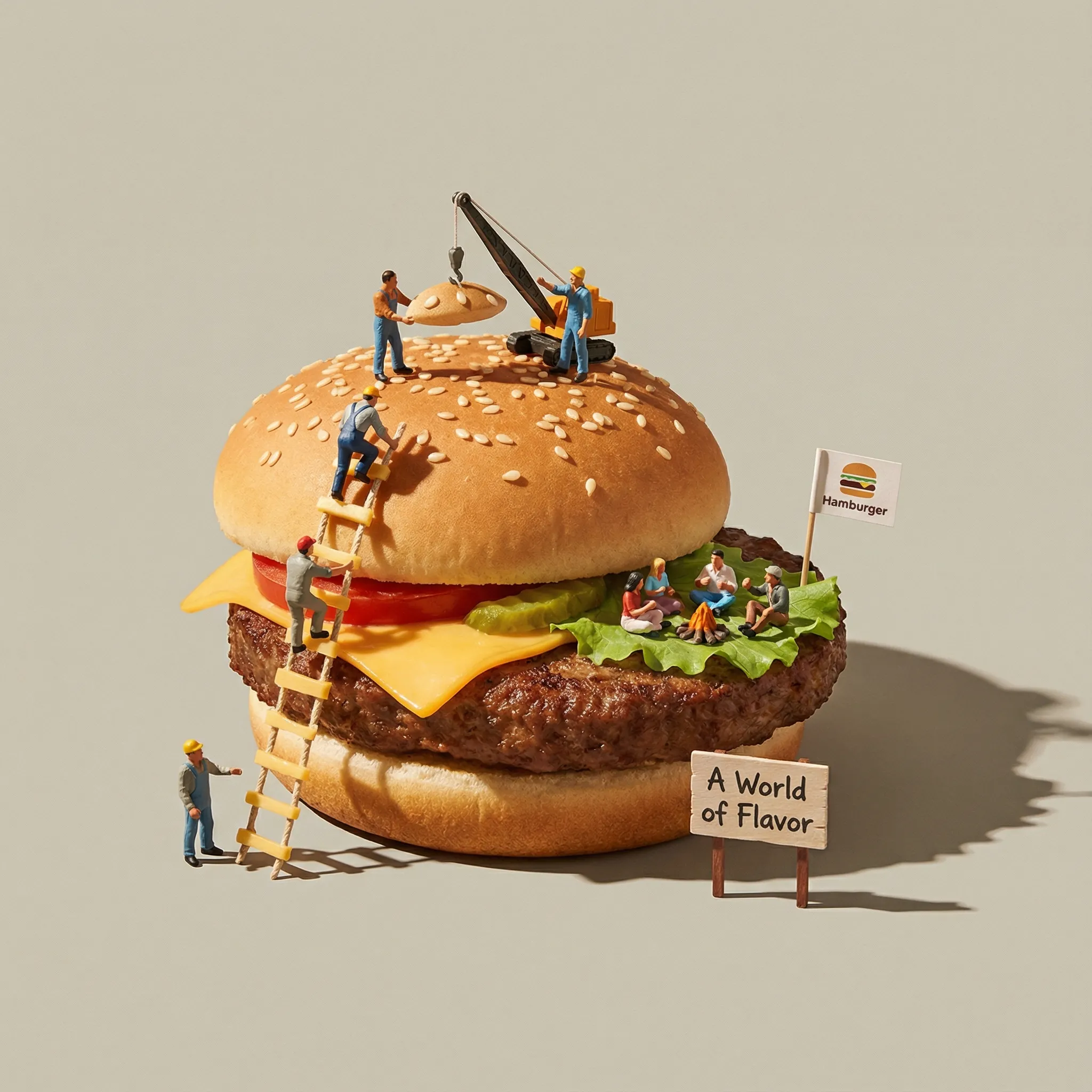 The Tiny Burger World