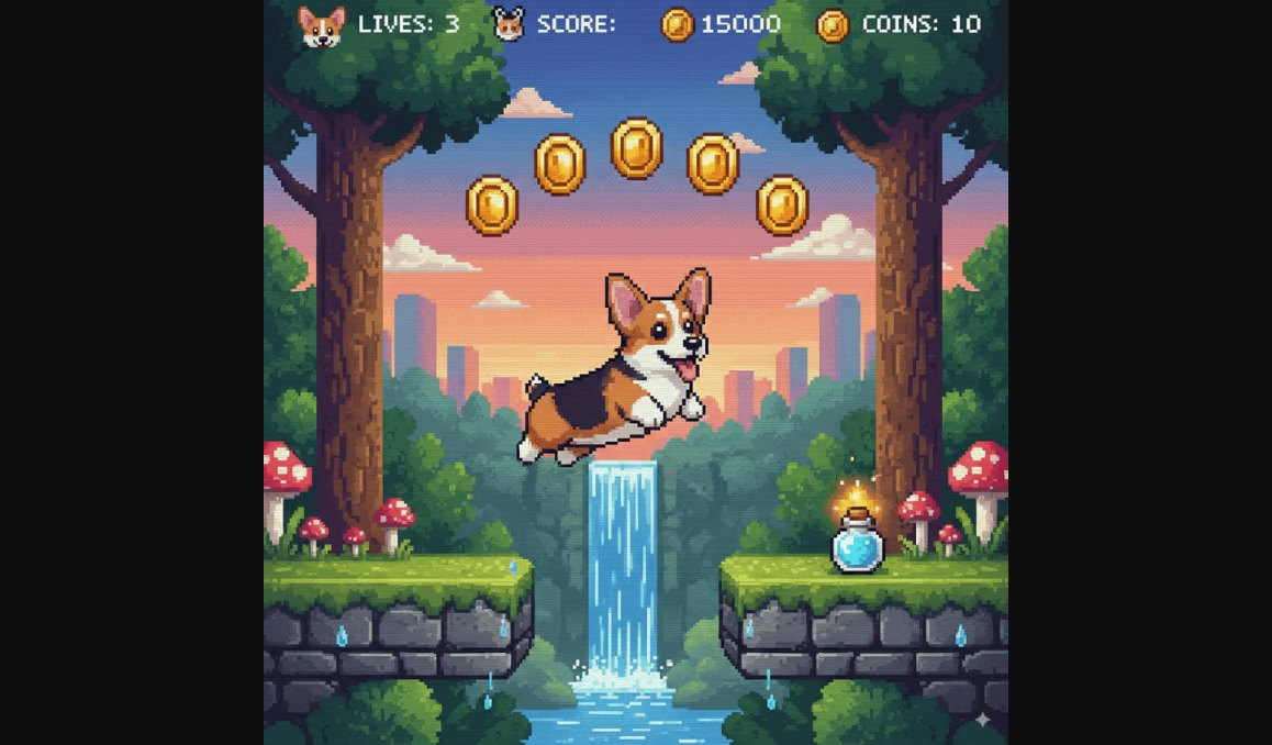 16-Bit Video Game Character