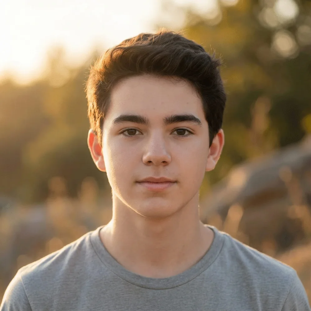 Golden-Hour Teen Portrait