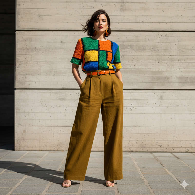 High-Fashion Editorial Shot